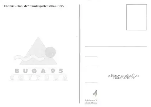 AK / Ansichtskarte BUGA Bundesgartenschau Cottbus Otti See 