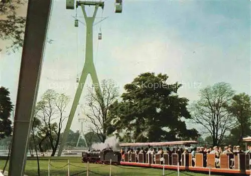 AK / Ansichtskarte BUGA Bundesgartenschau Koeln Liliputbahn 