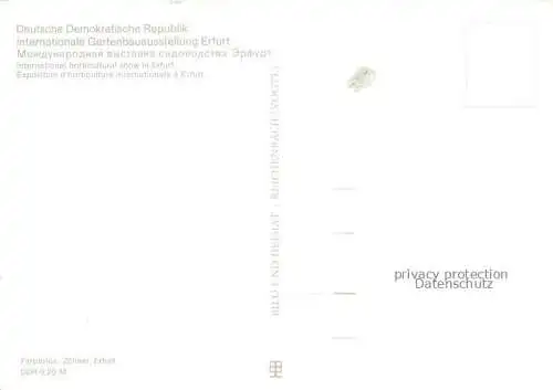 AK / Ansichtskarte IGA Gartenbauaustellung International Erfurt 