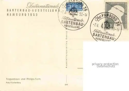 AK / Ansichtskarte IGA Gartenbauaustellung International Hamburg 