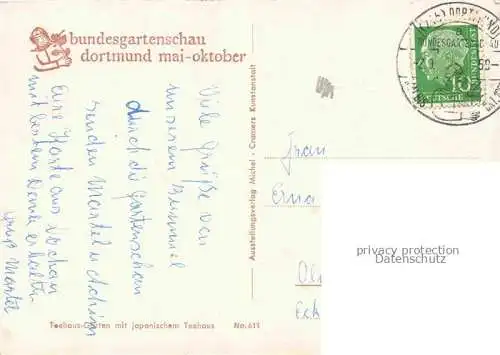 AK / Ansichtskarte BUGA Bundesgartenschau Dortmund Japanische Teehaus 