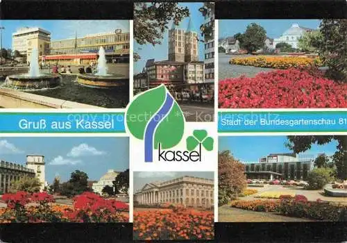 AK / Ansichtskarte BUGA Bundesgartenschau Kassel Rosen Garten 