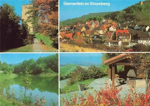 AK / Ansichtskarte Sternenfels Wein- und Erholungsort im Stromberg Naturpark Burgruine Rastplatz