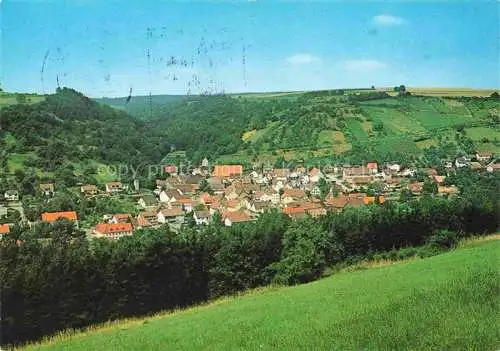 AK / Ansichtskarte Ernsbach Forchtenberg Panorama