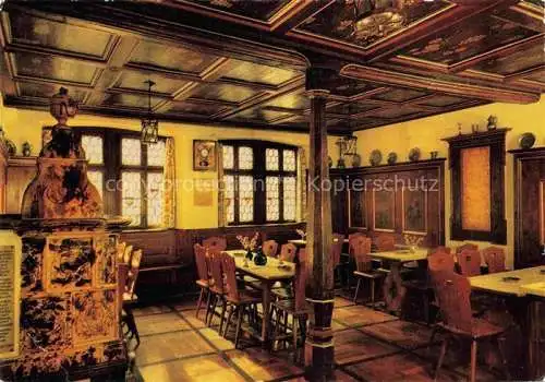 AK / Ansichtskarte Volkach Gasthaus zur Schwane Weinstube