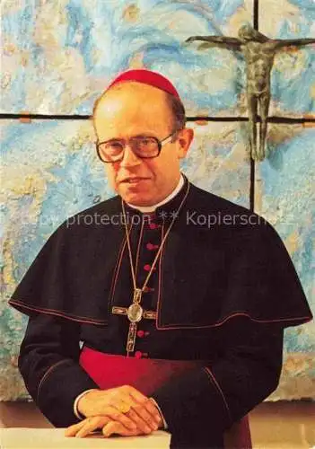 AK / Ansichtskarte WueRZBURG Bayern Dr Paul Werner Scheele Bischof von Wuerzburg