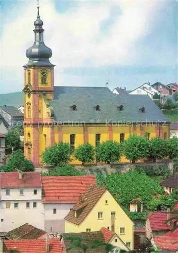 AK / Ansichtskarte Retzbach Zellingen PfarrkircheSt Laurentius