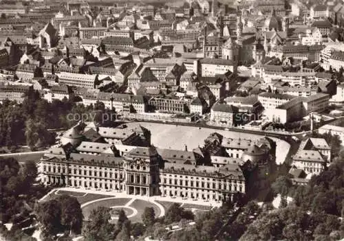 AK / Ansichtskarte WueRZBURG Bayern Residenz Fliegeraufnahme