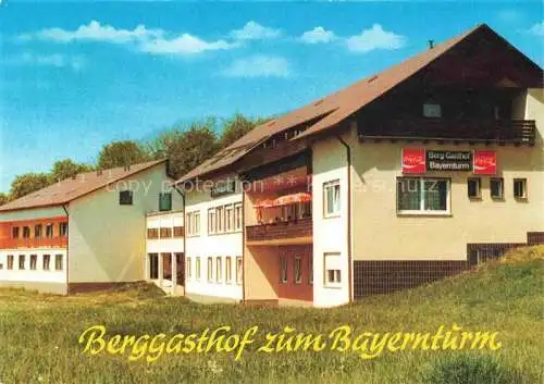 AK / Ansichtskarte Zimmerau Rhoen-Grabfeld Berggasthof Zum Bayernturm 