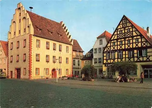 AK / Ansichtskarte Gerolzhofen Marktplatz