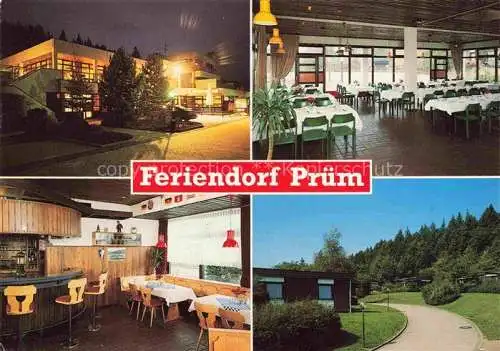 AK / Ansichtskarte Pruem Eifel Rheinland-Pfalz Feriendorf Pruem Gastraeume Bar 