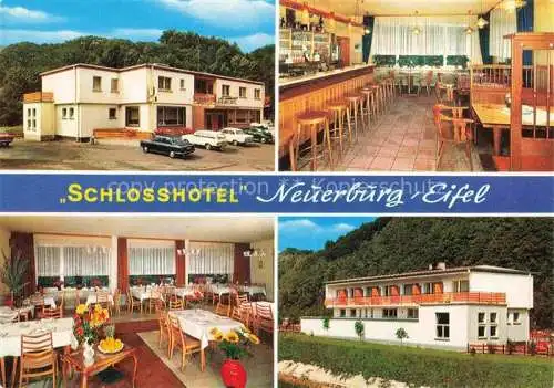 AK / Ansichtskarte Neuerburg Eifel Bitburg-Pruem Schlosshotel Neuerburg Restaurant Gastraeume