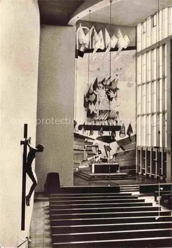 AK / Ansichtskarte WueRZBURG Bayern Pfarrkirche St Alfons Inneres