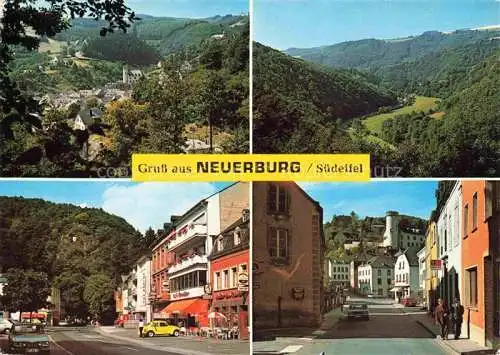 AK / Ansichtskarte Neuerburg Eifel Bitburg-Pruem Panorama Strassenpartien