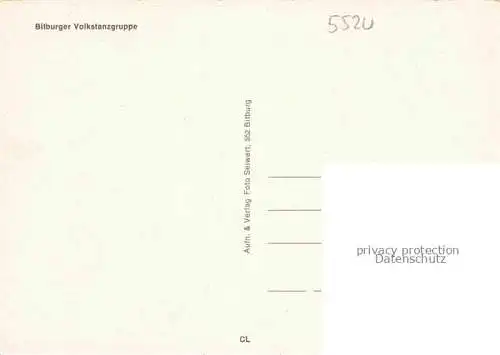 AK / Ansichtskarte Bitburg Bitburger Volkstanzgruppe