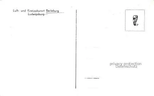 AK / Ansichtskarte Berleburg Bad NRW Ludwigsburg Denkmalgeschuetztes Gebaeude Fachwerkhaeuser