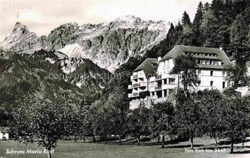 AK / Ansichtskarte Schruns Tschagguns Vorarlberg AT Maria Rast