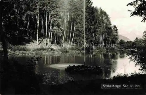 AK / Ansichtskarte Imst Tirol AT Uferpartie am Starkenberger See