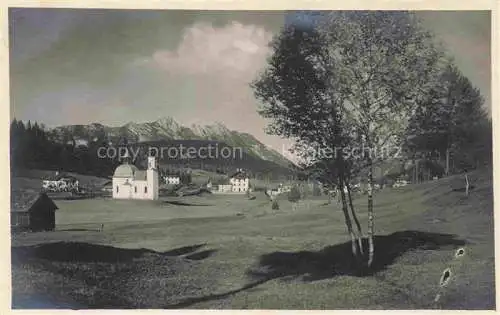 AK / Ansichtskarte Seefeld Tirol AT Panorama Seekapelle