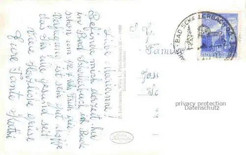 AK / Ansichtskarte Bad Schallerbach Oberoesterreich AT Panorama Kurhaus Quelle Sprudel Schaller Bacherhof