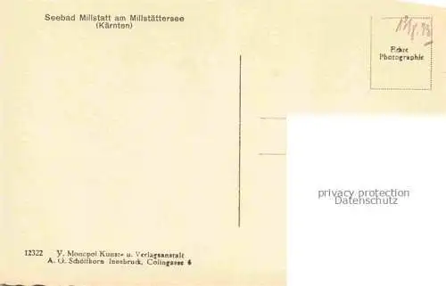 AK / Ansichtskarte Millstatt Millstaettersee Kaernten AT Panorama Kirche See
