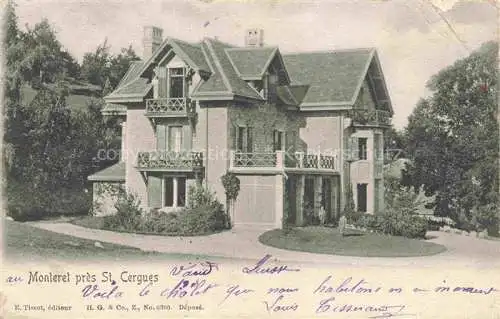 AK / Ansichtskarte St-Cergues Saint-Cergues 74 Haute-Savoie Le Chalet