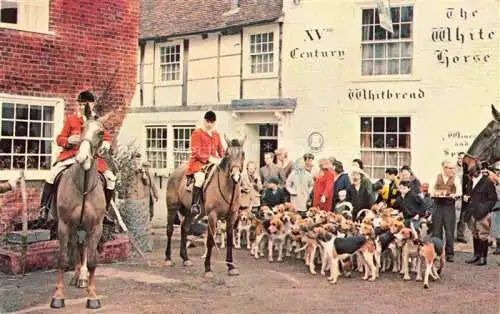 AK / Ansichtskarte Chilham Canterbury Kent UK Est Kent Hunt at Chilham