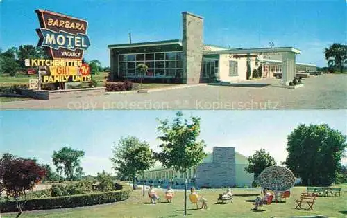 AK / Ansichtskarte Sarnia Ontario Canada The Barbara Motel Park