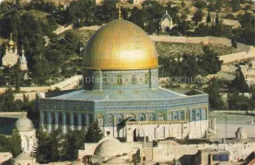 AK / Ansichtskarte Jerusalem  Yerushalayim Israel General view with the Mount of Olives