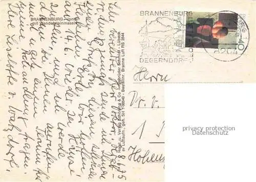 AK / Ansichtskarte Brannenburg Rosenheim Bayern mit Wendelsteinmassiv 