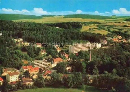 AK / Ansichtskarte Bad Neustadt Saale Bayern Teilansicht mit Kurklinik im Naturpark Bayerische Rhoen