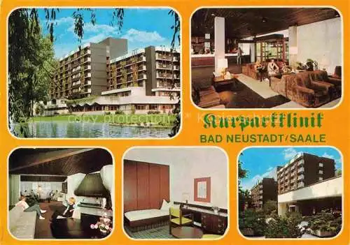 AK / Ansichtskarte Bad Neustadt Saale Bayern Kurparkklinik