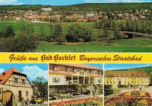 AK / Ansichtskarte Bad Bocklet Bad Kissingen Bayern Teilansichten Bayerisches Staatsbad