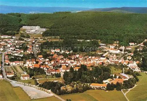 AK / Ansichtskarte Bad Bocklet Bad Kissingen Bayern Panorama mit Kurklinik
