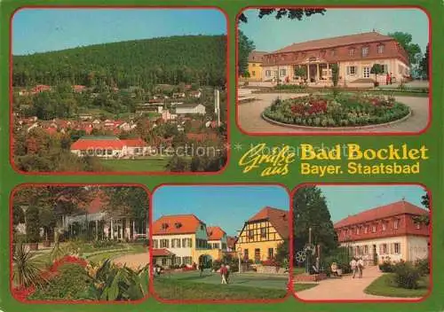 AK / Ansichtskarte Bad Bocklet Bad Kissingen Bayern Panorama Bayerisches Staatsbad Kurhaus Kurpark