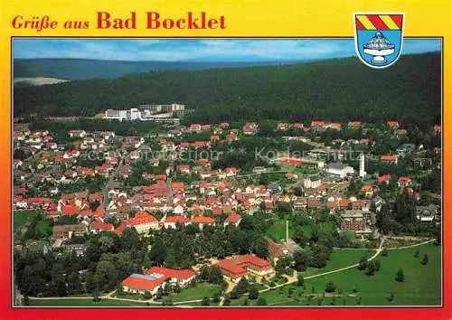 AK / Ansichtskarte Bad Bocklet Bad Kissingen Bayern Panorama Staatsbad mit Kurklinik