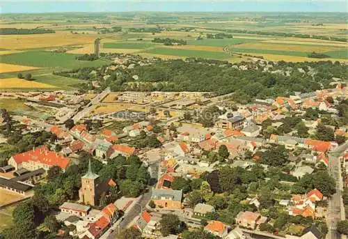 AK / Ansichtskarte Rodby DK En blomstrende by Postnr 4970 Fliegeraufnahme