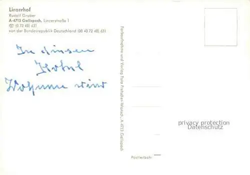AK / Ansichtskarte Gallspach Oberoesterreich AT Linzerhof