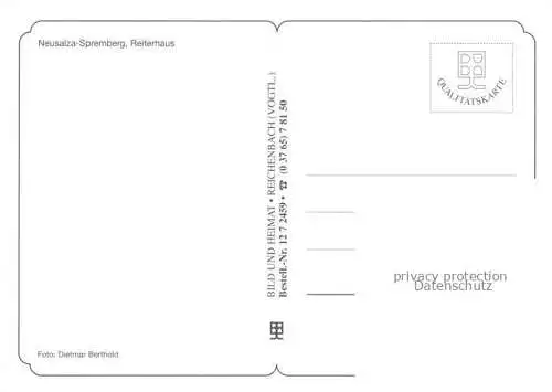 AK / Ansichtskarte Spremberg-Neusalza Sachsen Reiterhaus