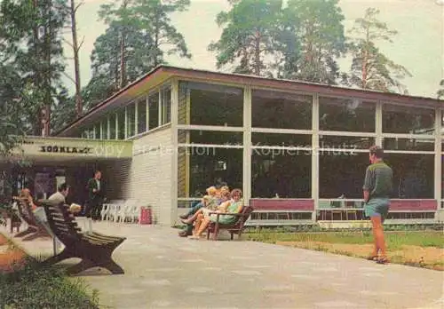 AK / Ansichtskarte Voesu Estland Estonia Park Speisesaal