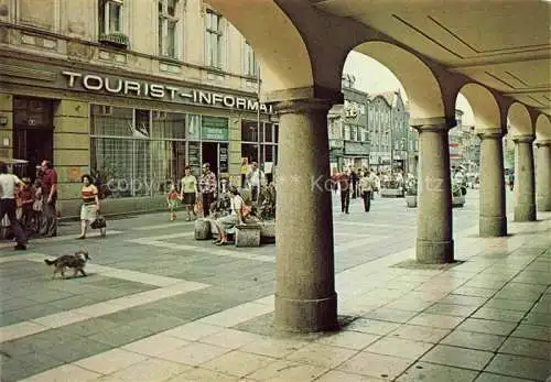 AK / Ansichtskarte ZIELONA GORA Gruenberg PL Podcienia prz ulicy Karola Marksa