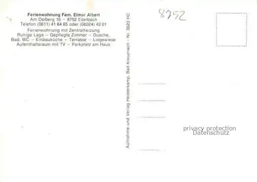 AK / Ansichtskarte Edelbach Ferienwohnungen Albert Garten