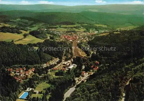 AK / Ansichtskarte Heigenbruecken Panorama Luftkurort im Naturpark Spessart