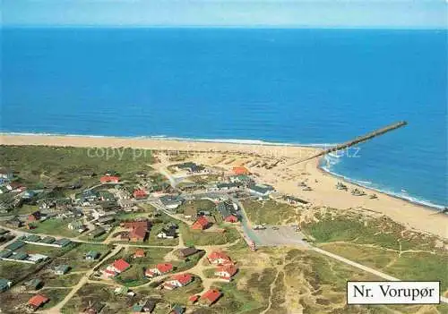 AK / Ansichtskarte Vorupor Thisted DK Fliegeraufnahme