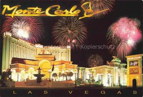 AK / Ansichtskarte LAS VEGAS Nevada USA Monte Carlo Resort und Casino