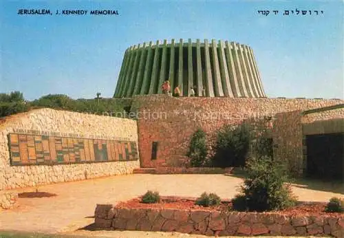 AK / Ansichtskarte Jerusalem  Yerushalayim Israel John F Kennedy Memorial