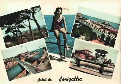 AK / Ansichtskarte Senigallia Ancona Marche IT Camping del Mare Details