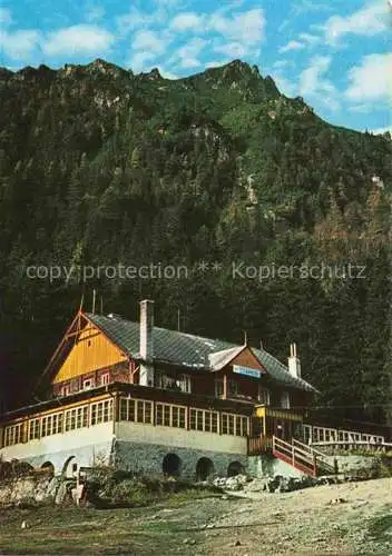 AK / Ansichtskarte Vysoke Tatry Poprad SK Chata Kamzik pod ubocim Slavskovskeho stitu