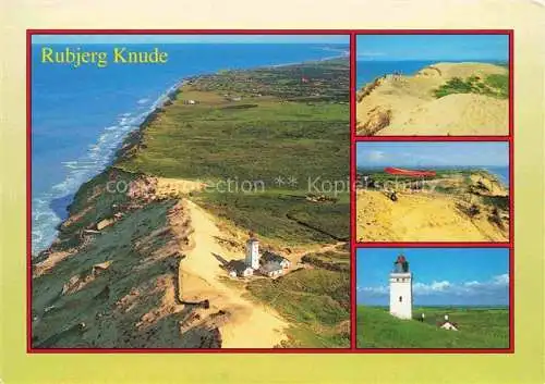 AK / Ansichtskarte Rubjerg Knude DK Fliegeraufnahmen Leuchtturm