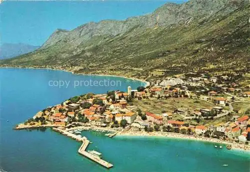 AK / Ansichtskarte GRADAC Croatia Fliegeraufnahme